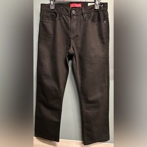 GUESS Black Men's Slim Straight Jeans